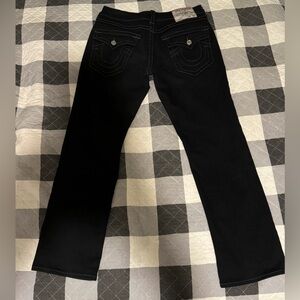 TRUE RELIGION Mens Black Denim 32/32